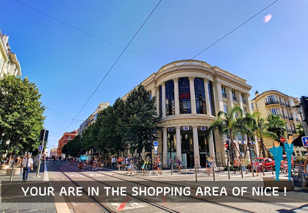 Nestor&Jeeves - Palais Liberte - Hyper Center - Shopping Area - Close Sea Nice Luaran gambar
